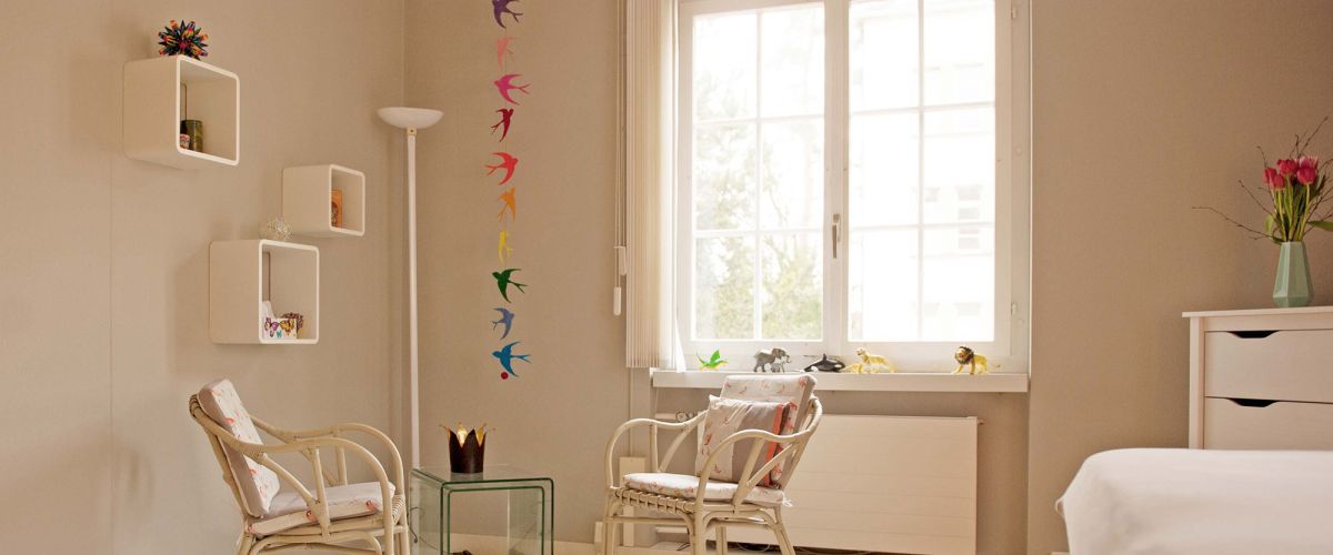 Praxisraum für Craniosacraltherapie und Traumaarbeit in Winterthur